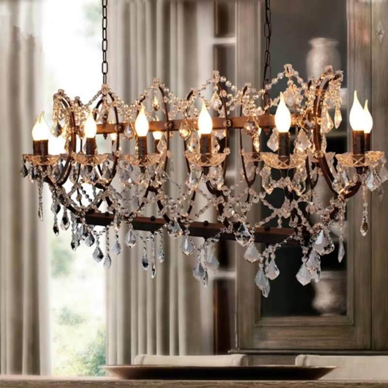 Crystal Chandelier Chandelier  - đánh giá và giá Interior Design Industrial Style
