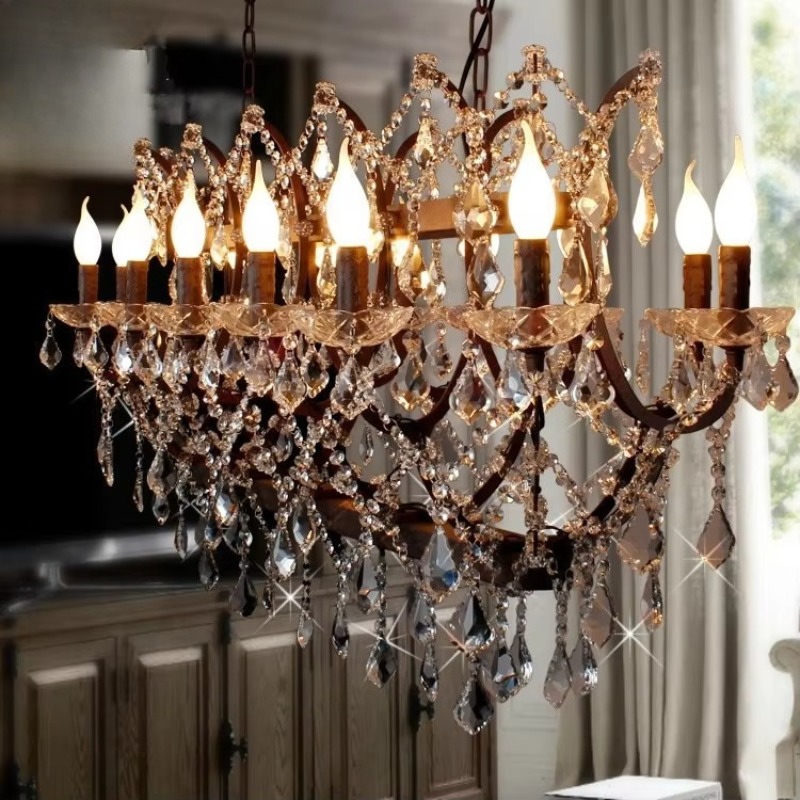 Crystal Chandelier Chandelier  - đánh giá và giá Interior Design Industrial Style