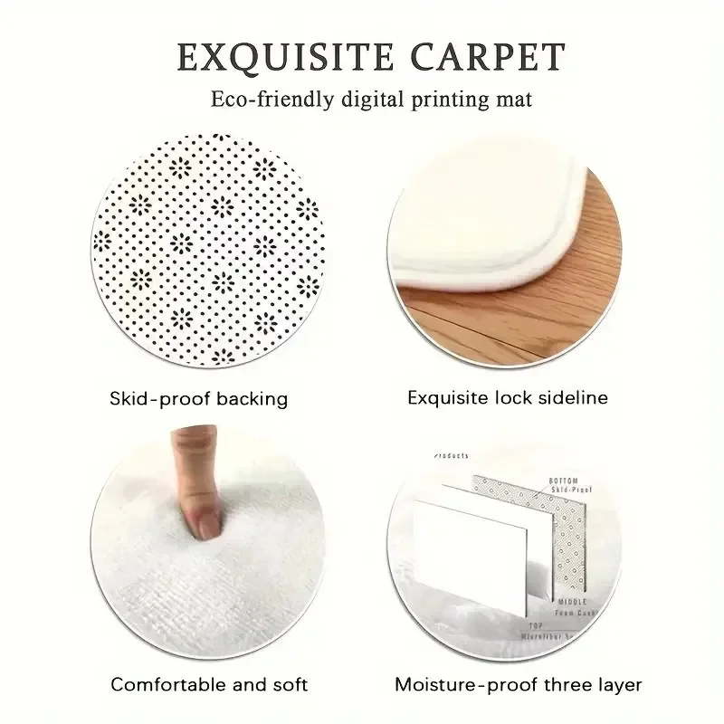 Abstract Art Painting Print Ca - đánh giá và giá Printed Rug Abstract