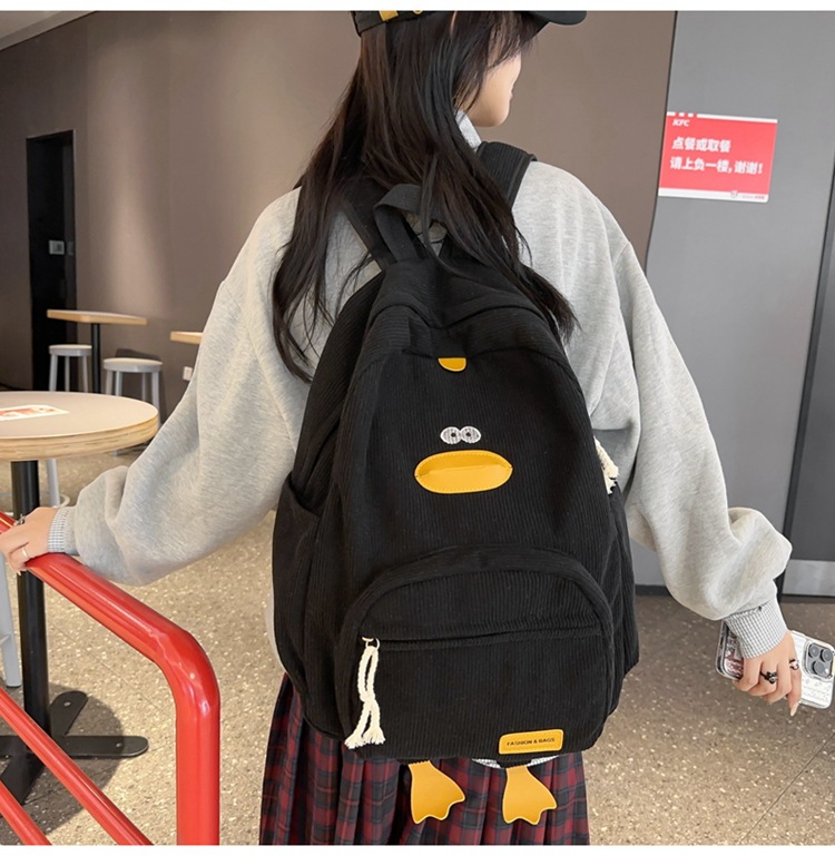 New Cartoon Duck Backpack Desi - đánh giá và giá Interior Design University