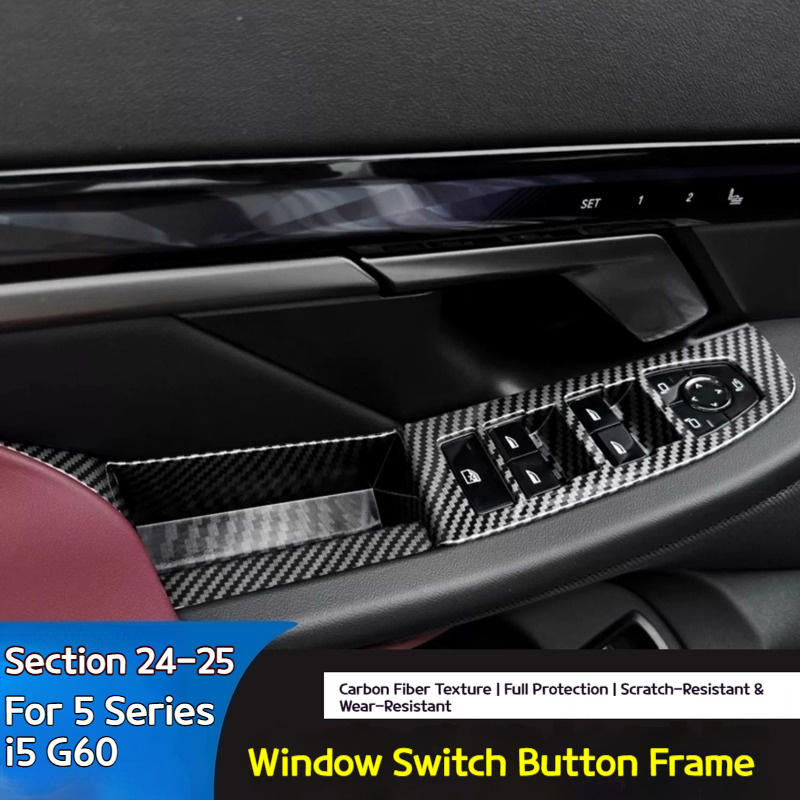 For BMW 5 Series i5 G60 2024-2 - đánh giá và giá Interior Design Texture