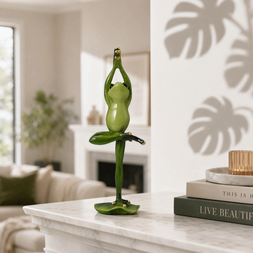 Resin Yoga Pose Amphibian Resi - đánh giá và giá Interior Design Texture