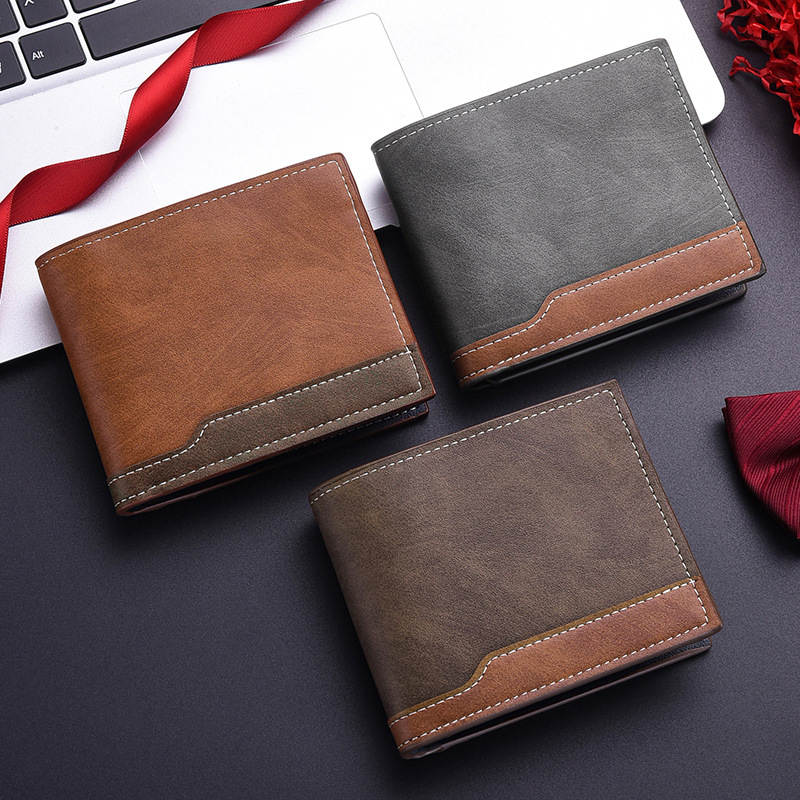 New PU Leather Men's Short Wal - đánh giá và giá Interior Design Id