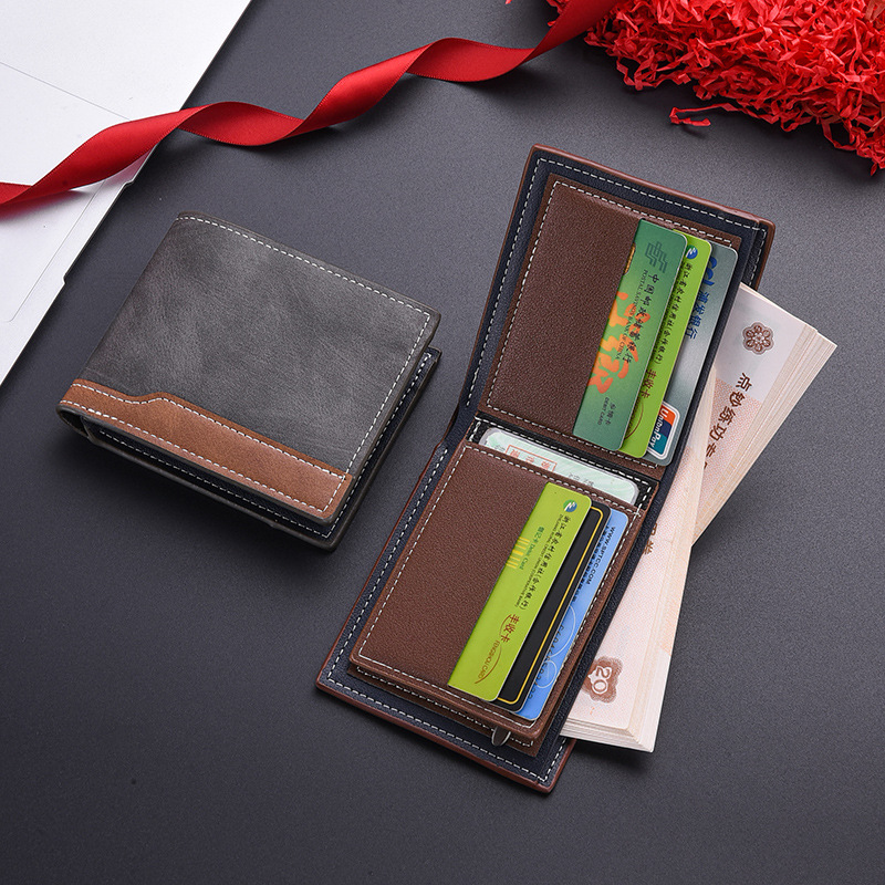 New PU Leather Men's Short Wal - đánh giá và giá Interior Design Id