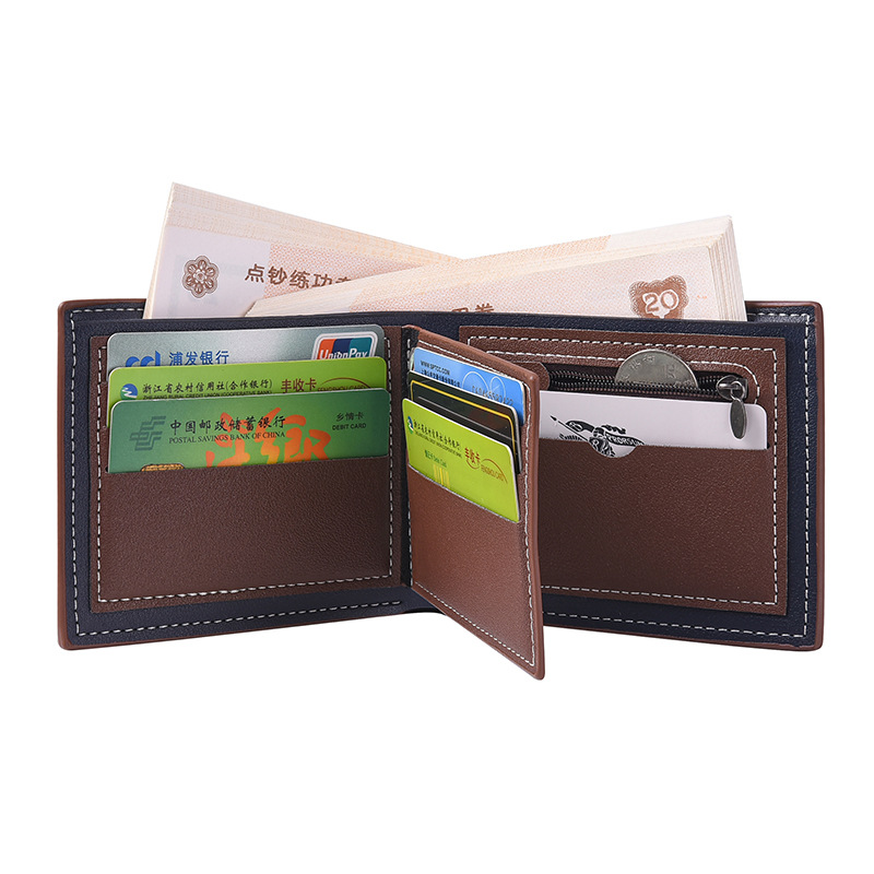 New PU Leather Men's Short Wal - đánh giá và giá Interior Design Id