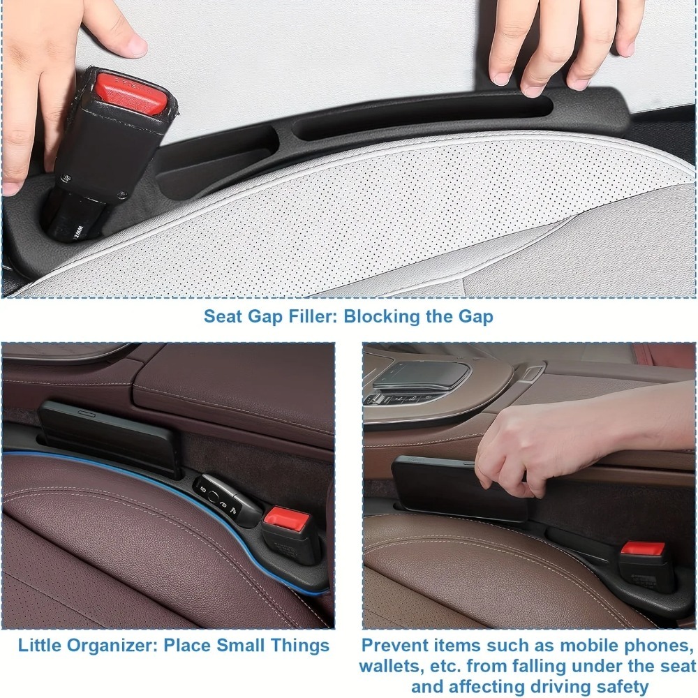 2Pcs Car Seat Gap Filler Organ - đánh giá và giá Interior Design Texture