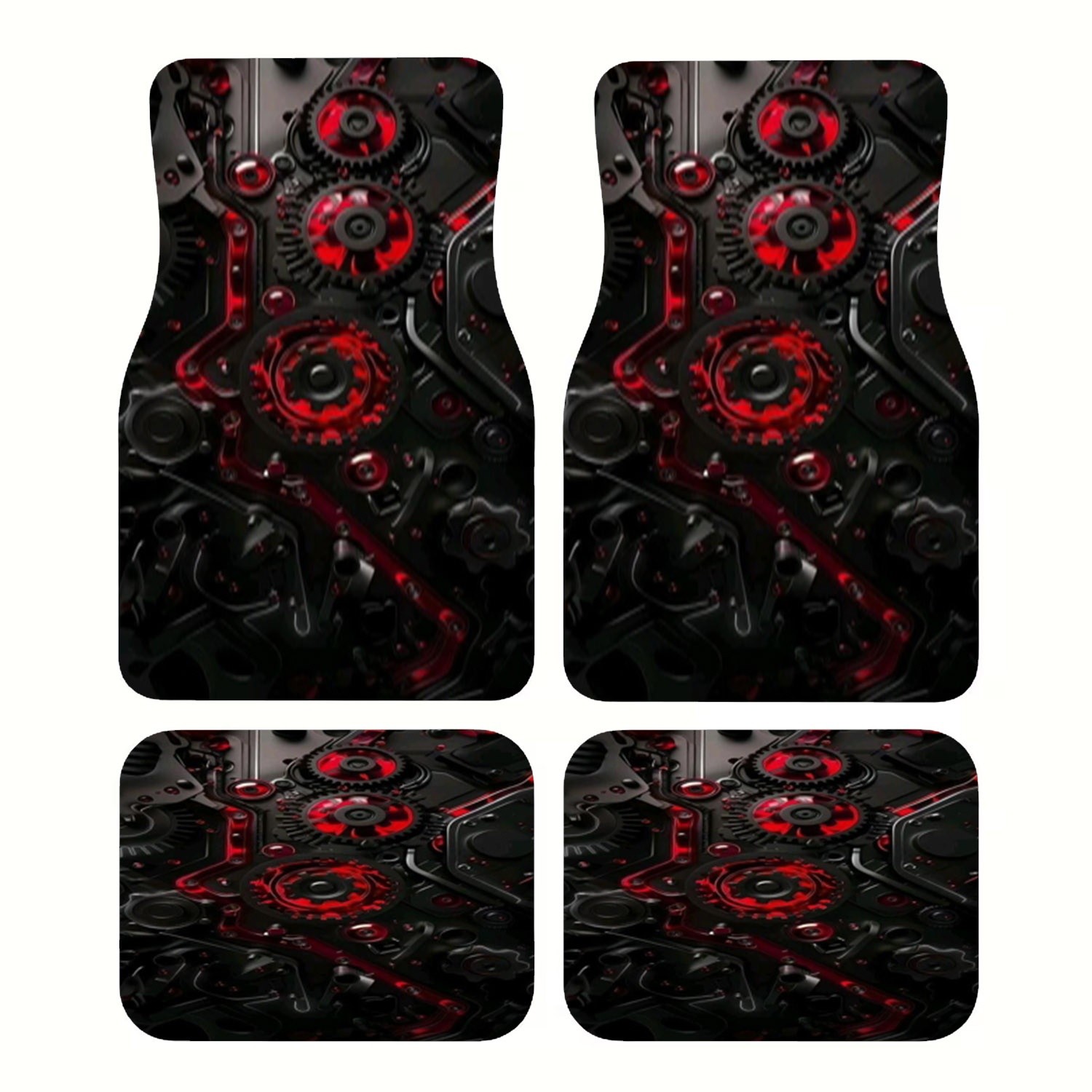 4pcs Car Floor Mats, Futuristi - đánh giá và giá Interior Design Industrial Style